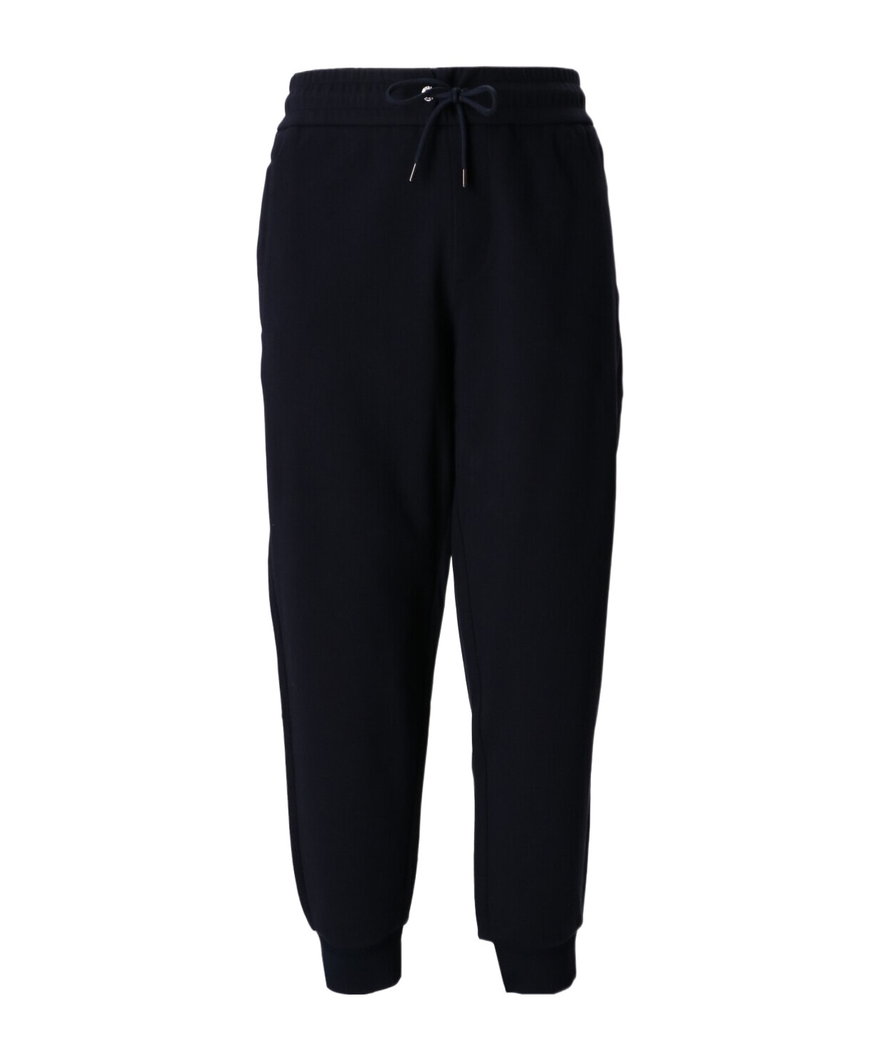 Hugo Boss Mens Drawstring-waist Slim-fit Tapered-leg Cotton-jersey Jogging Bottoms Black In Black