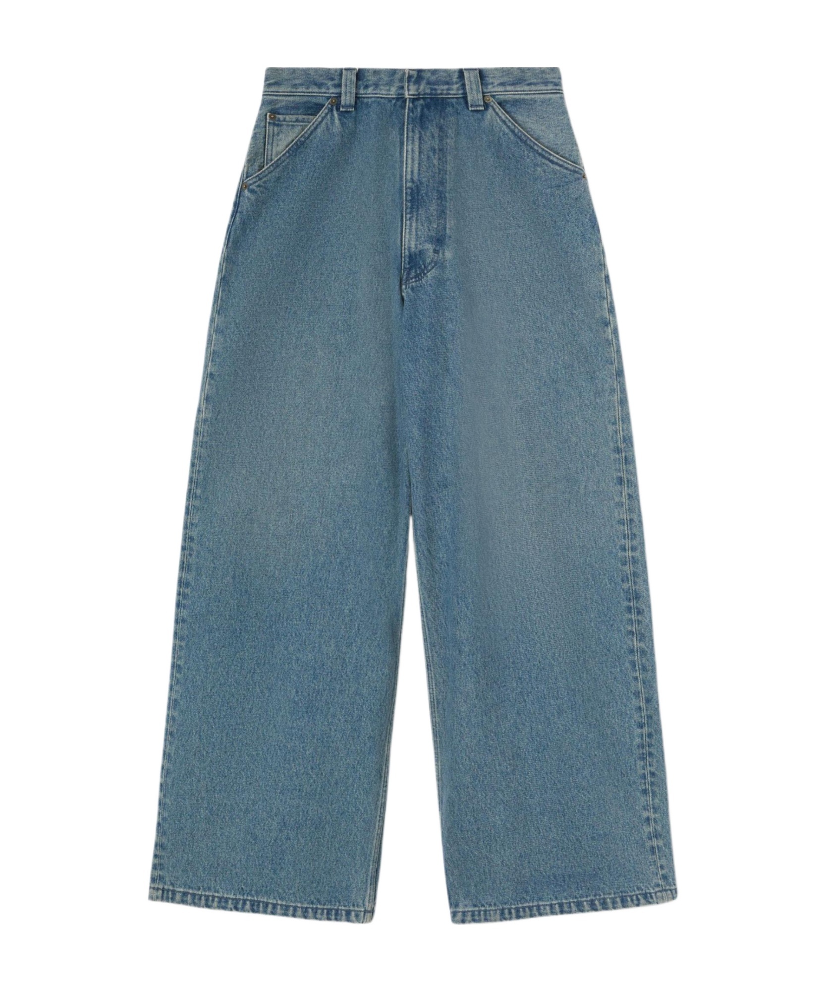 Ambush Wide-leg Jeans In Blue