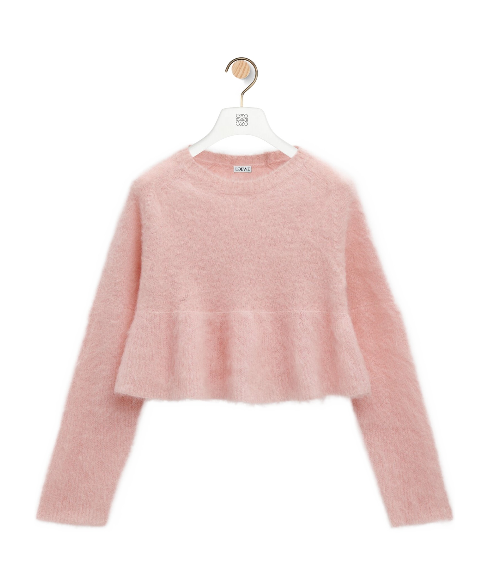 Loewe Wool Sweater In Pink