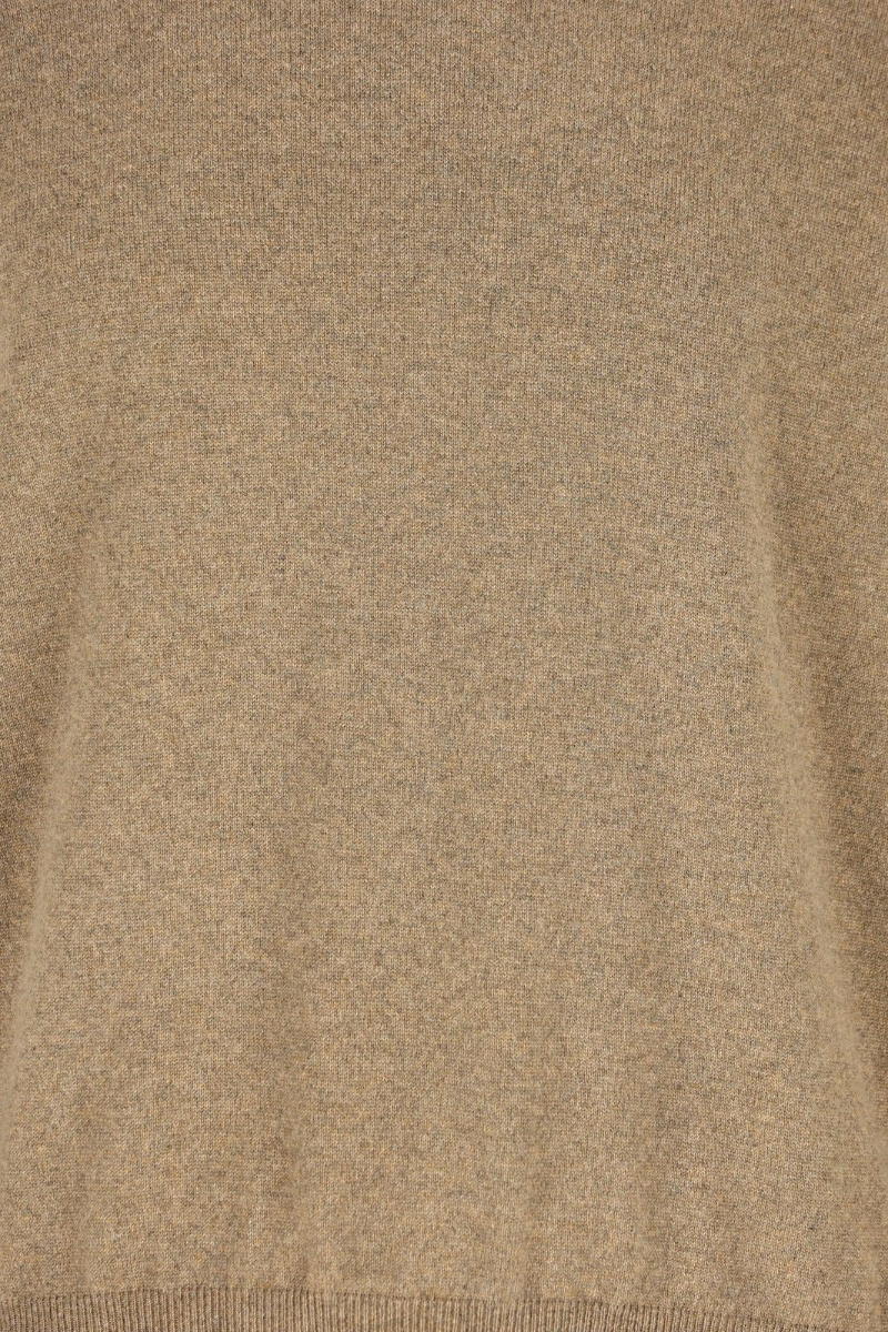Loro Piana Classic Crewneck Jumper In Brown