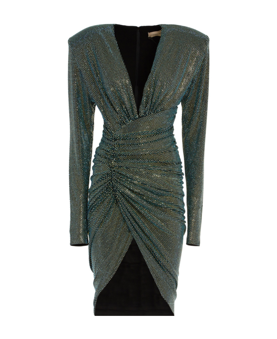 Alexandre Vauthier Asymmetrical Dress In Black