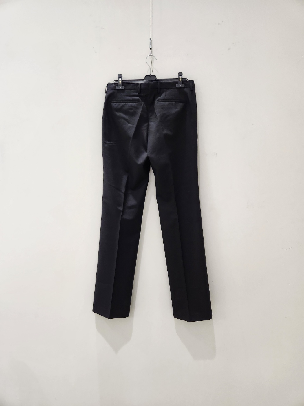Dries Van Noten Front Pleated Casual Pants In Black
