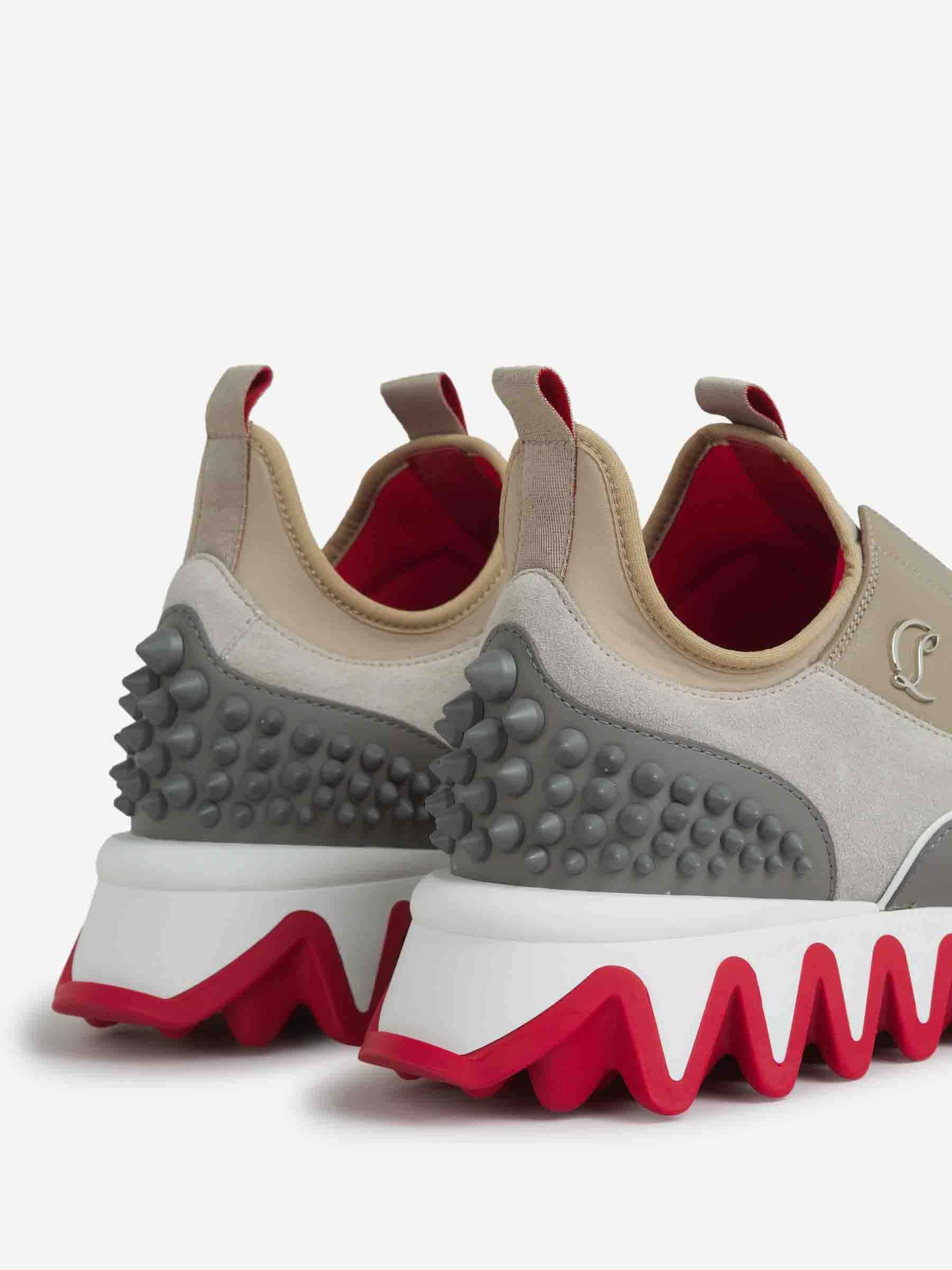 Christian Louboutin Round-head Sneakers In Multicolor