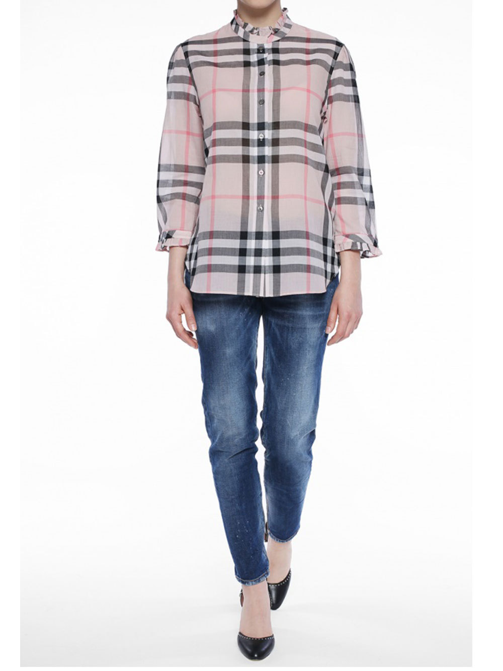 Dsquared2 Belt Ring Denim Trousers In Blue