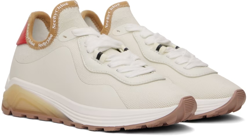 See By Chloé Tie Professional Sports Shoes In White