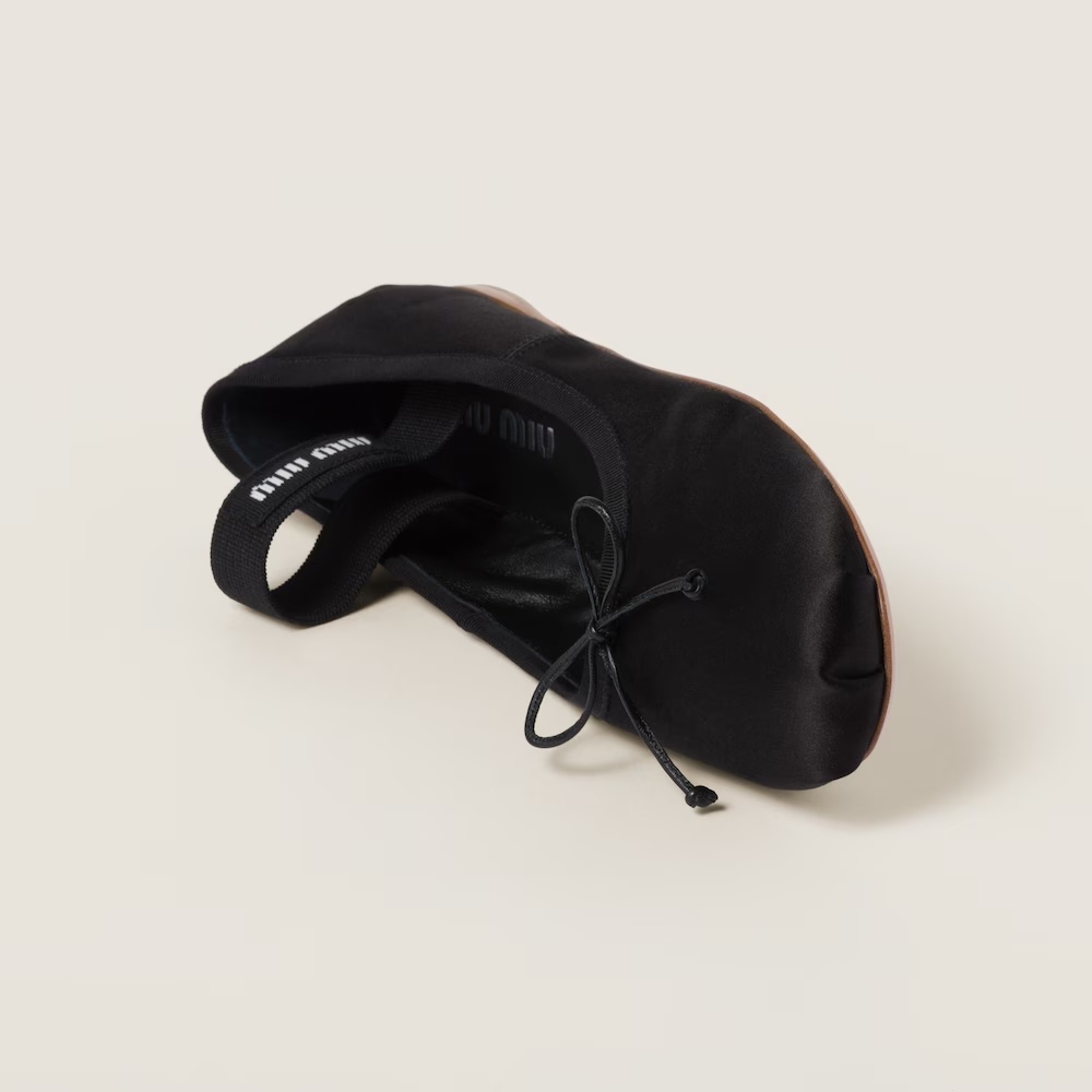 Miu Miu Round Toe Ballet Shoes