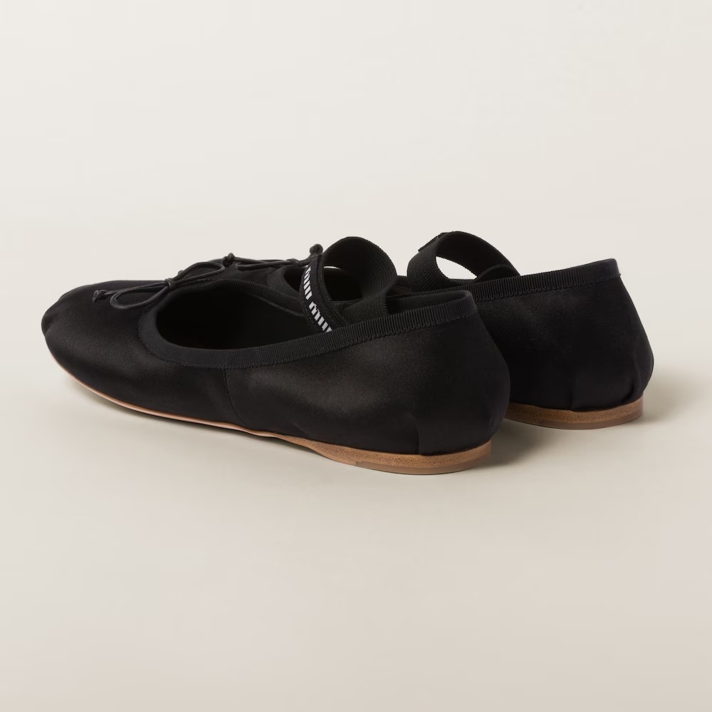Miu Miu Round Toe Ballet Shoes