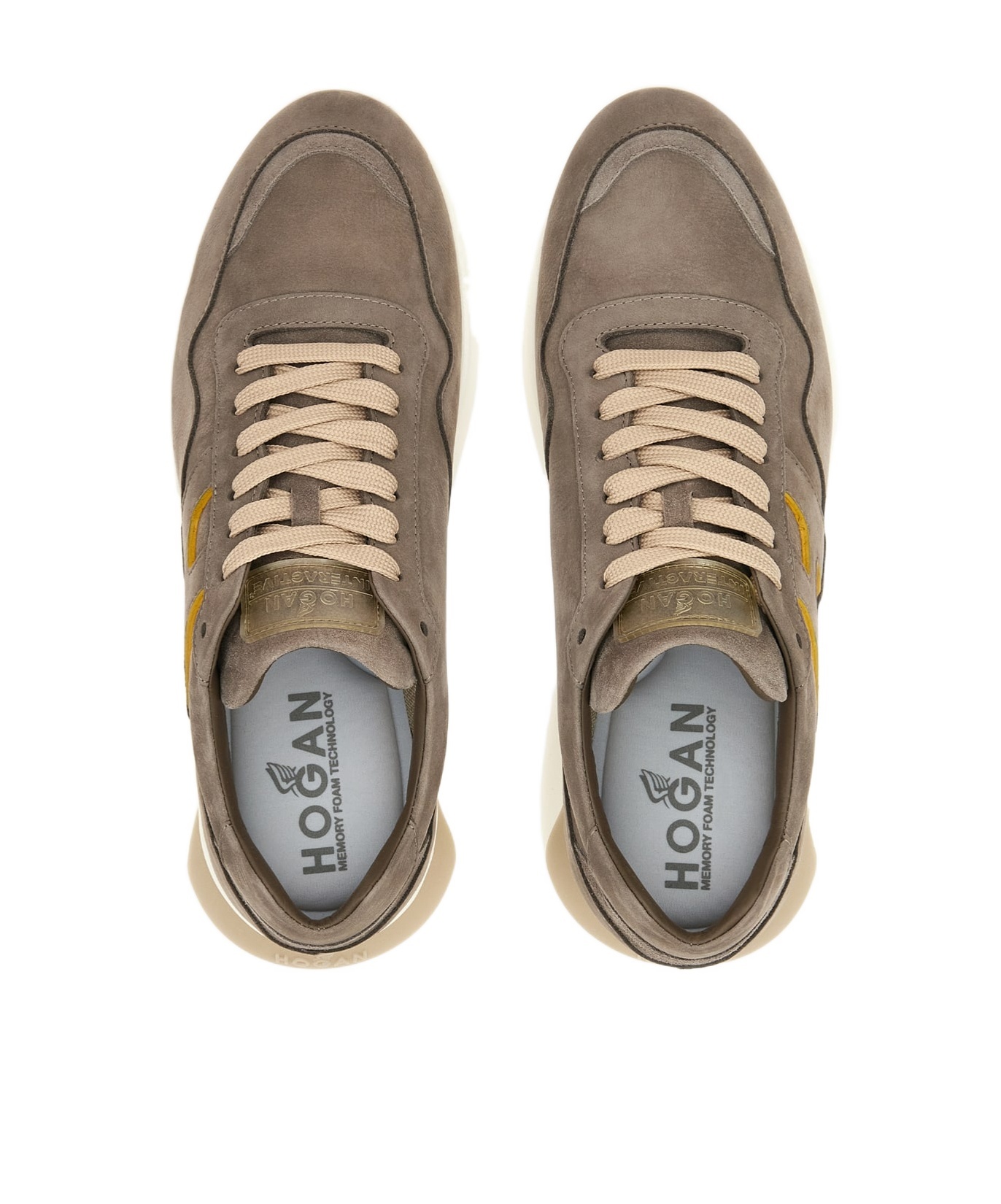 Hogan Interactive 3 Low-top Sneakers In Green