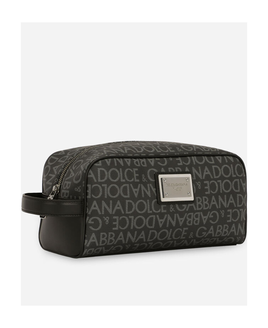 DOLCE & GABBANA DOLCE  GABBANA LOGO PLAQUE WASH BAG