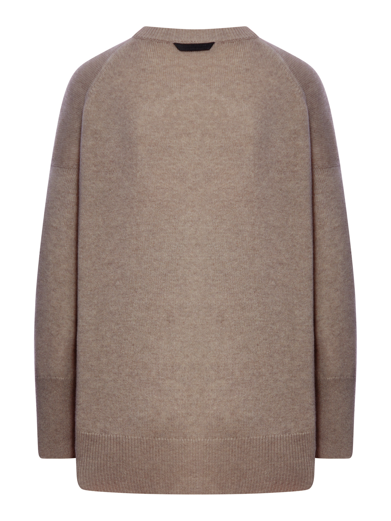 Brunello Cucinelli Long Sleeve Sweater In Brown