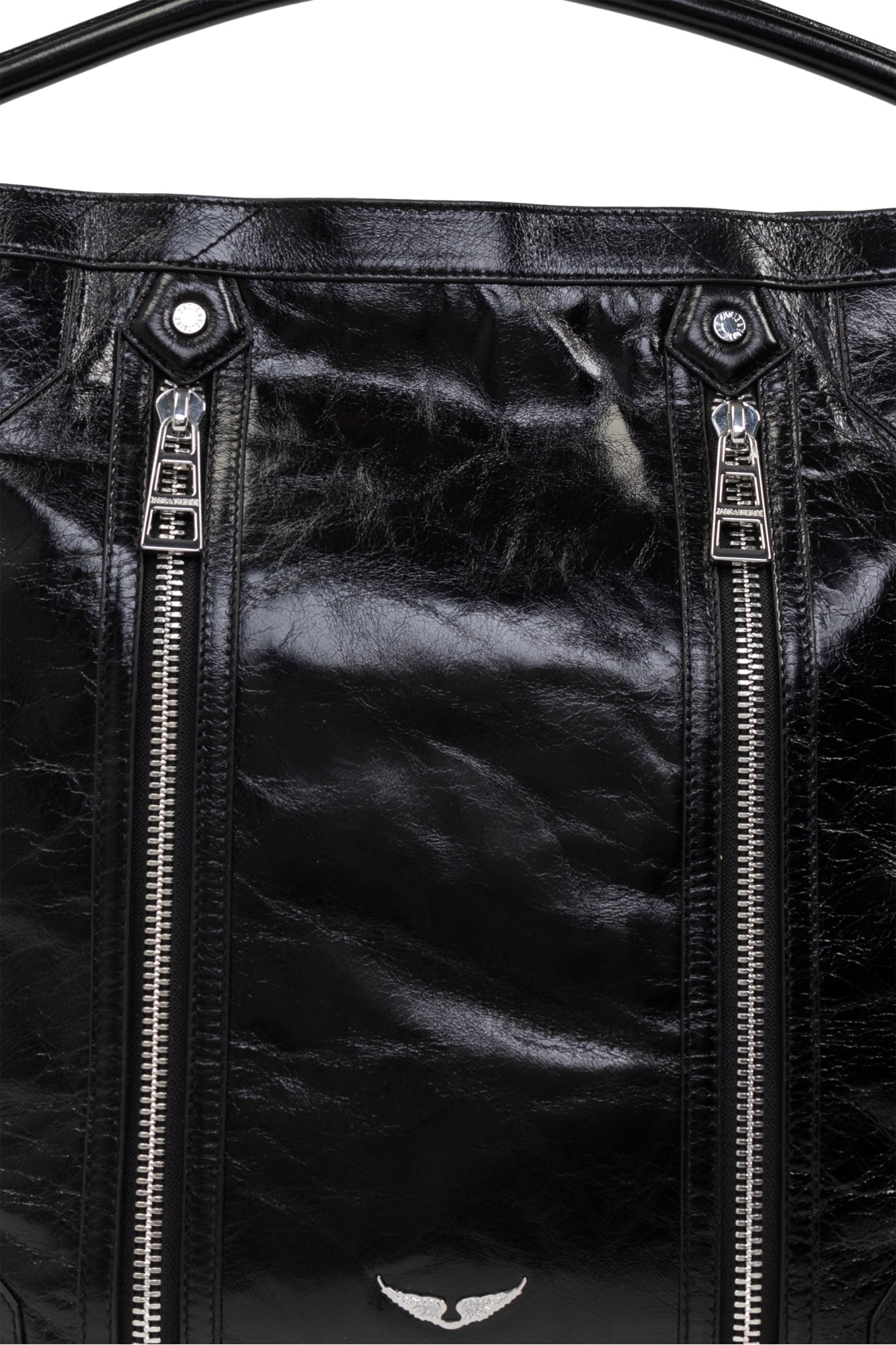Zadig & Voltaire Sunny Shoulder Bag In Black