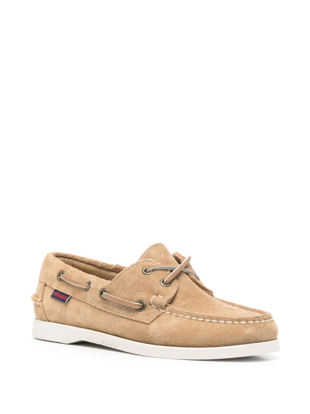 Sebago Portland Flesh Boat Shoes In Nude