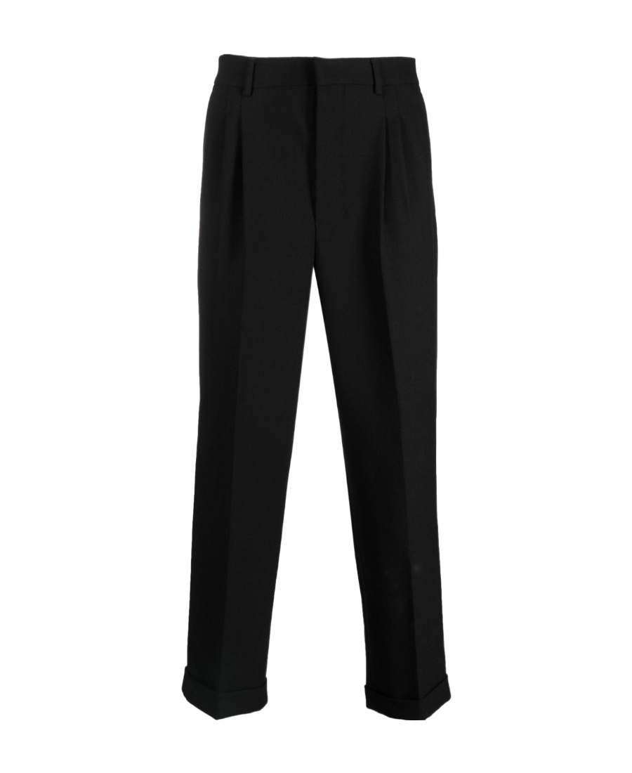 AMI ALEXANDRE MATTIUSSI TAILORED CROPPED TROUSERS
