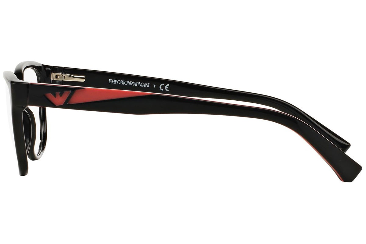 Emporio Armani Logo Flat Mirror In White