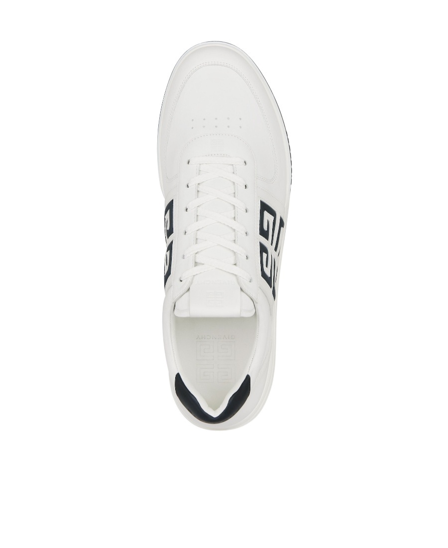 Givenchy G4 Leather Sneakers In White