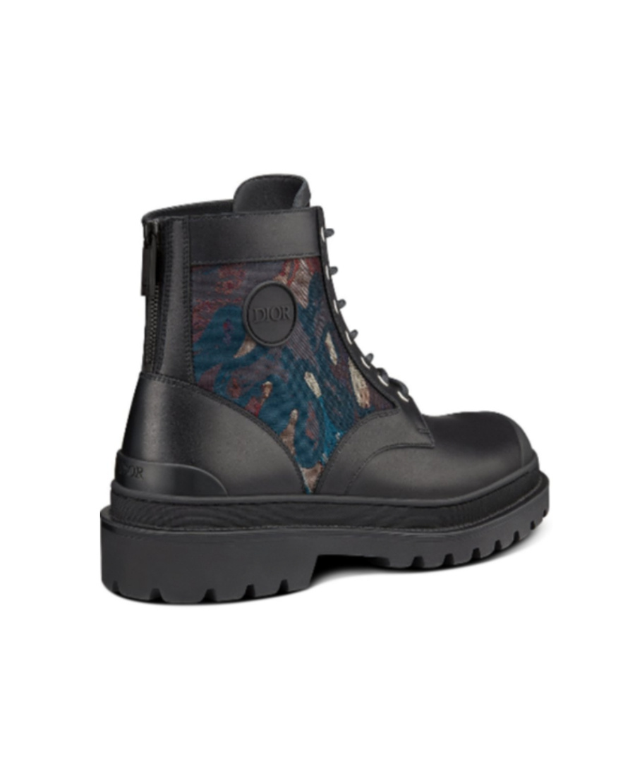 Dior Logo Boots In Black