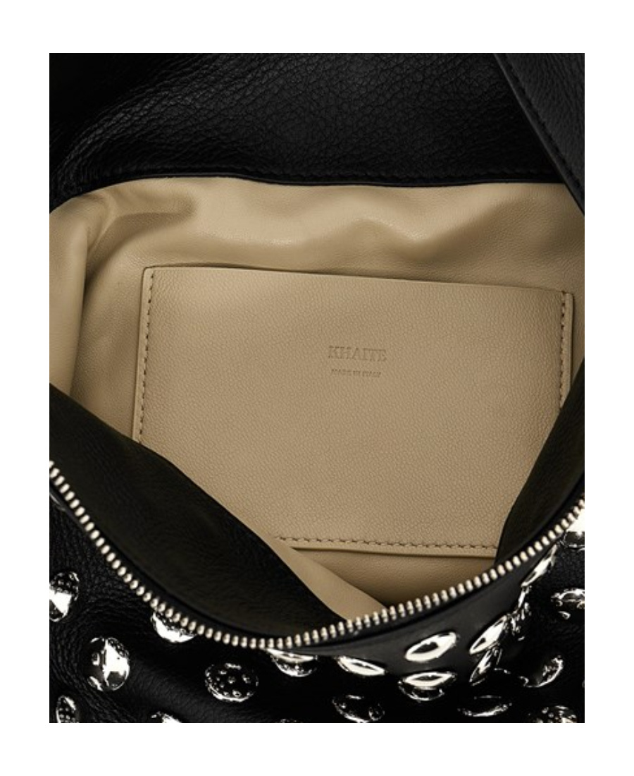 KHAITE KHAITE ELENA STUDDED SMALL SHOULDER BAG