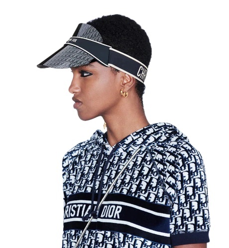Dior Eyewear Club V1u Visor In Gray