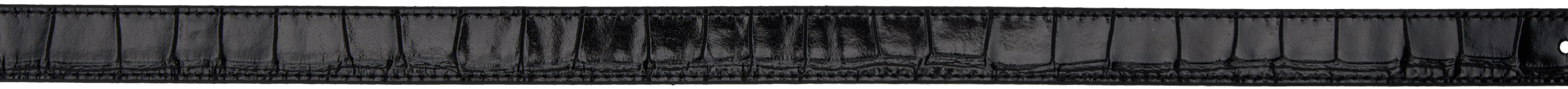 COPERNI CROCO LOGO SKINNY BELT 