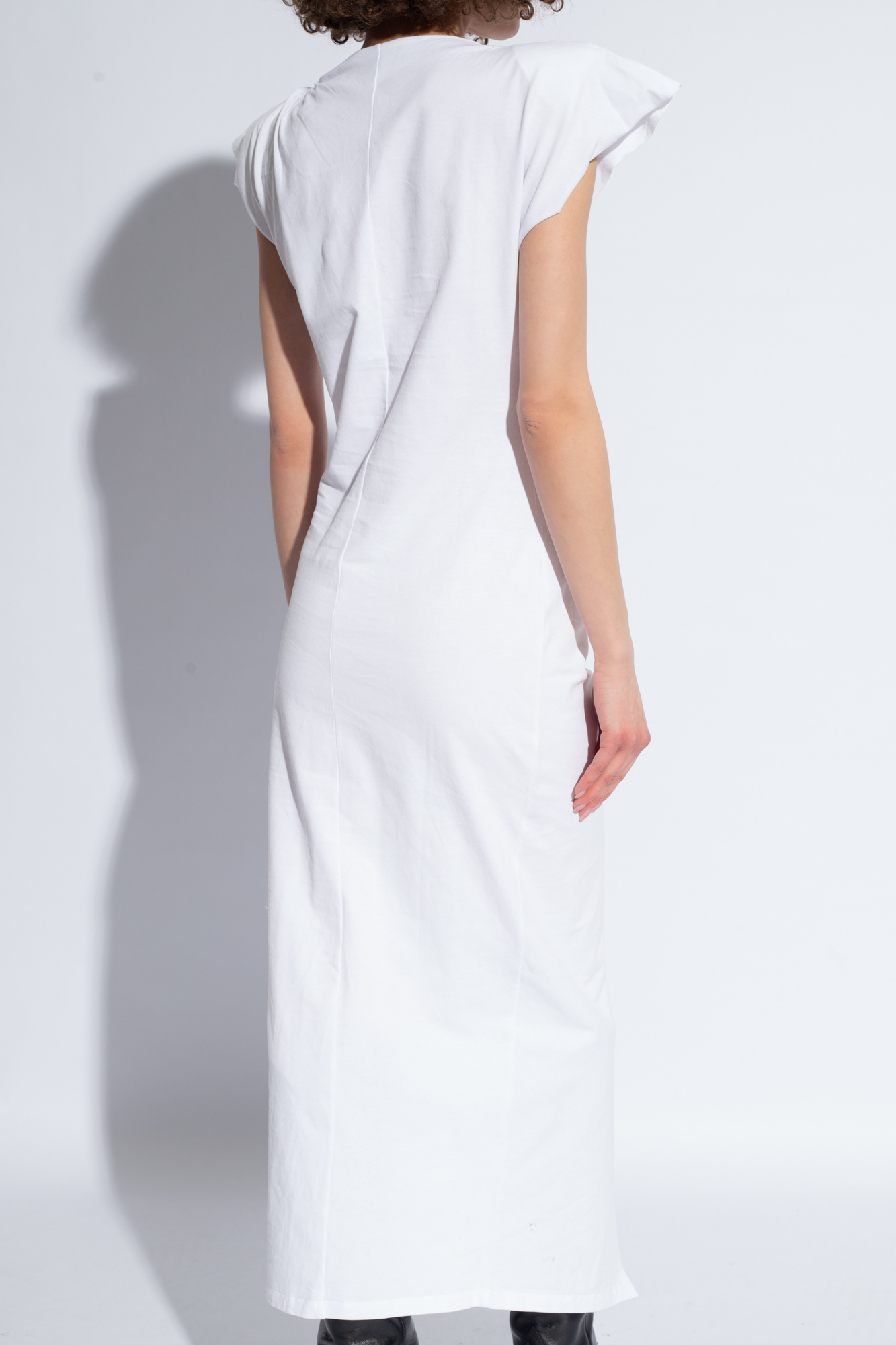 ISABEL MARANT ISABEL MARANT NADELA RUCHED DETAILED MIDI DRESS
