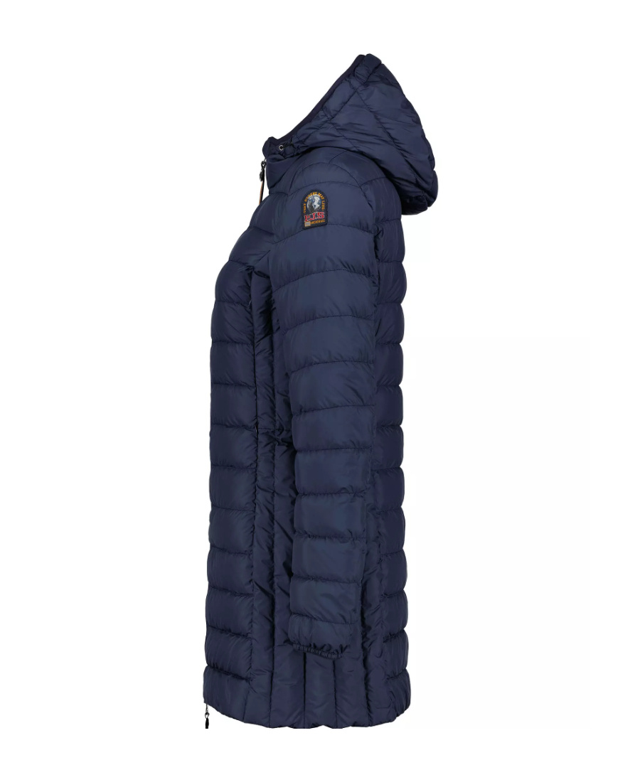 Parajumpers Long-sleeved Hooded Down Jacket In Blue
