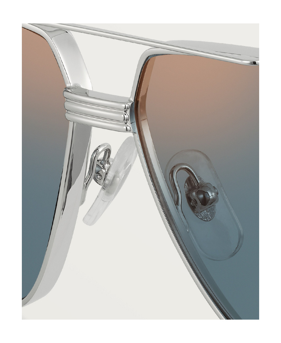 Cartier C De  Sunglasses In Blue