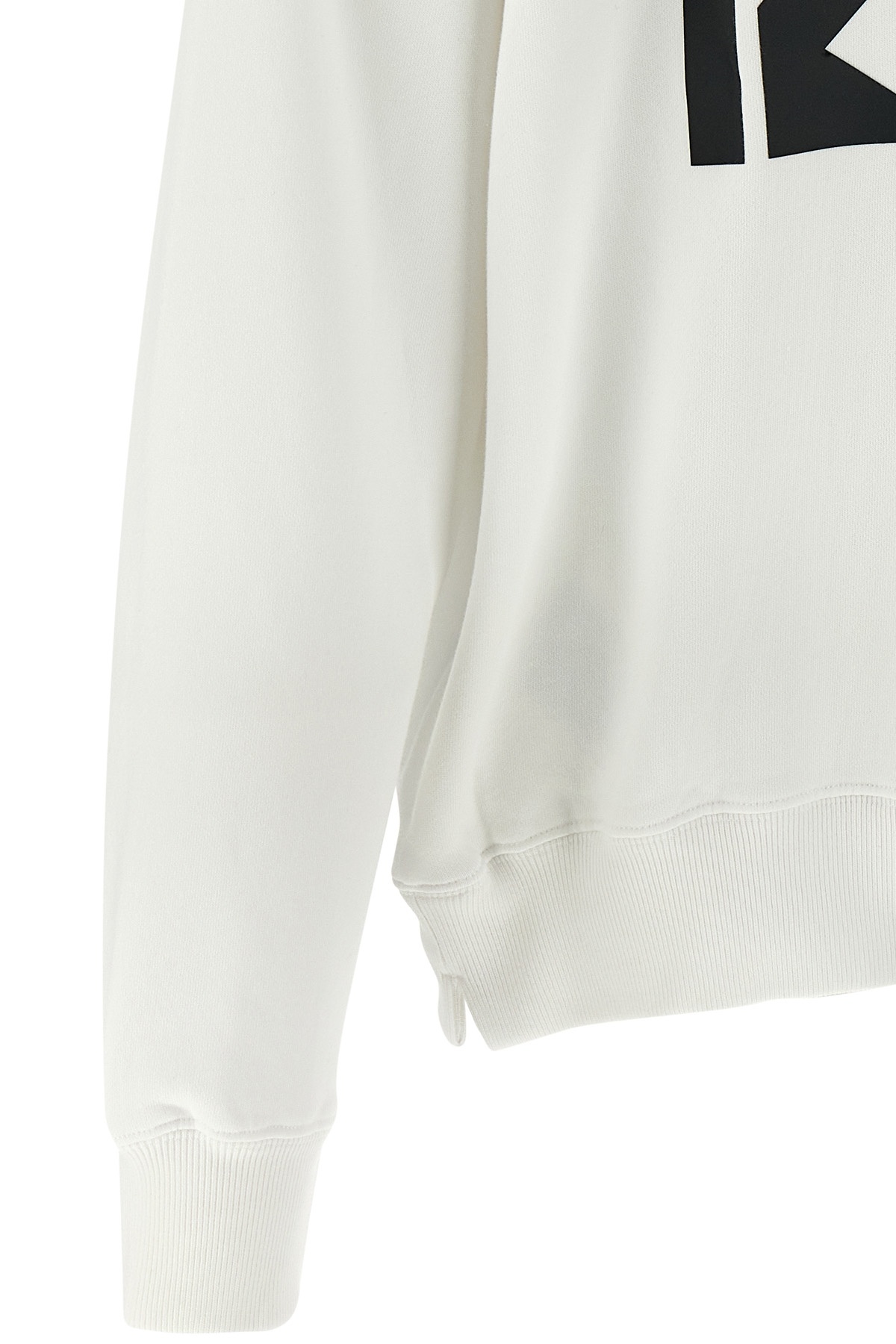 Off-white Run Arrow Skate Sweatshirt In White