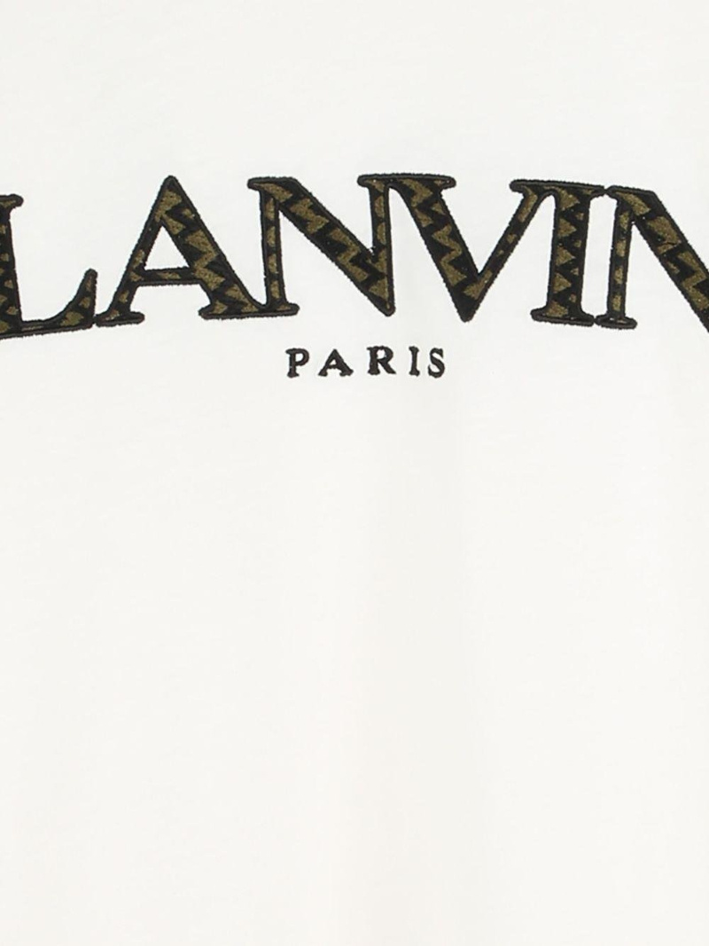Lanvin Short-sleeved T-shirt In White