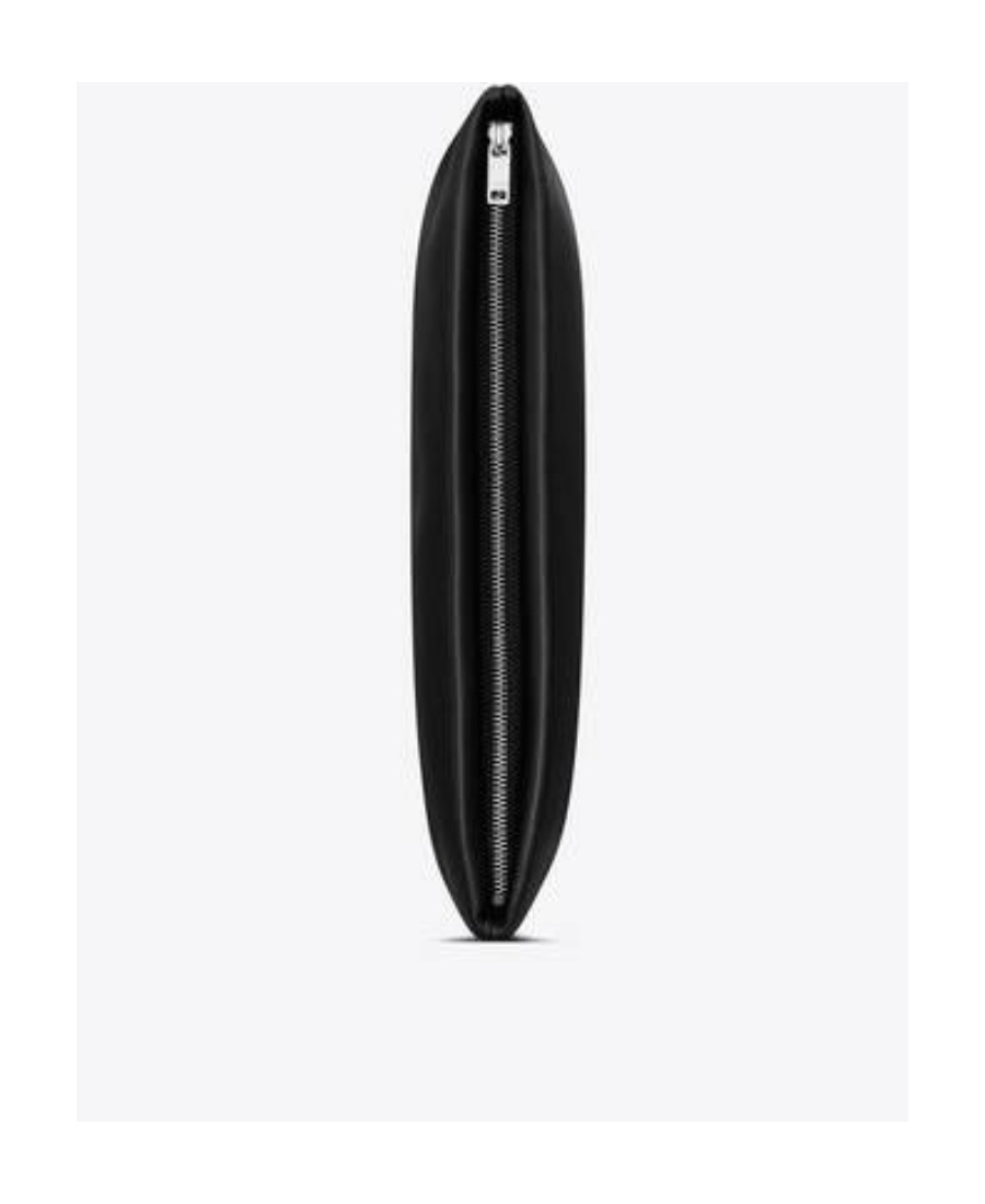 Saint Laurent Large Puffy Pouch In Black