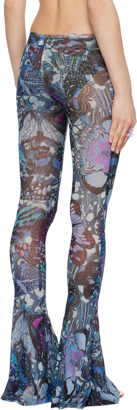 Jean Paul Gaultier Butterfly Pants In Multi