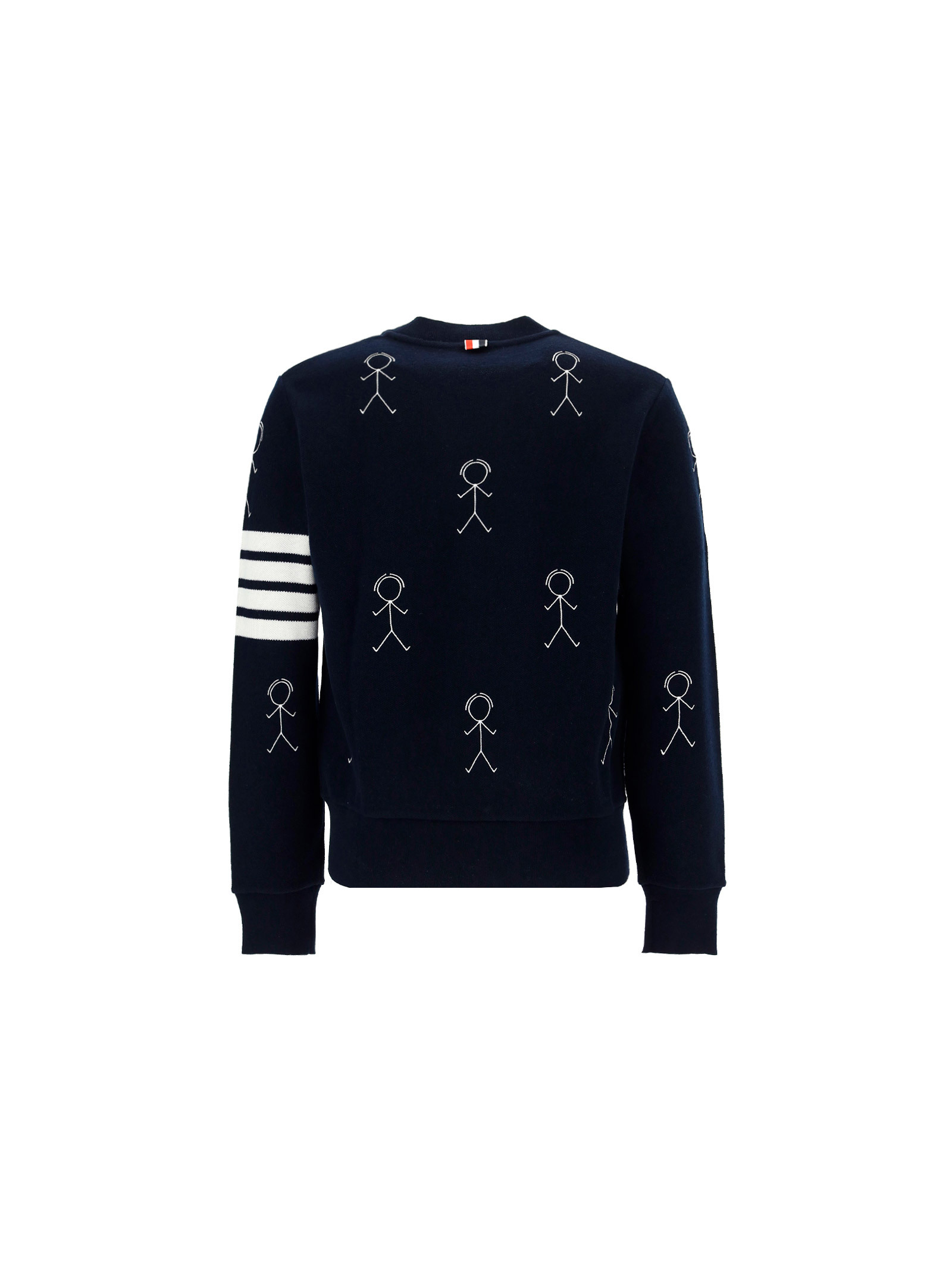 Thom Browne 4-bar Mr.thom Icon Sweatshirt In Black
