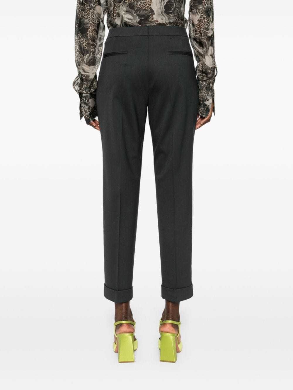 Etro Cropped Trousers With Tailored Silhouette In Black
