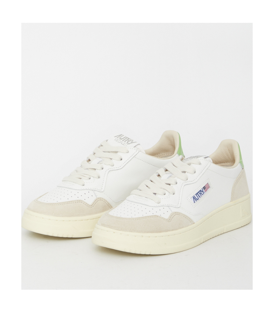 Shop Autry Medalist Low-top Sneakers In White