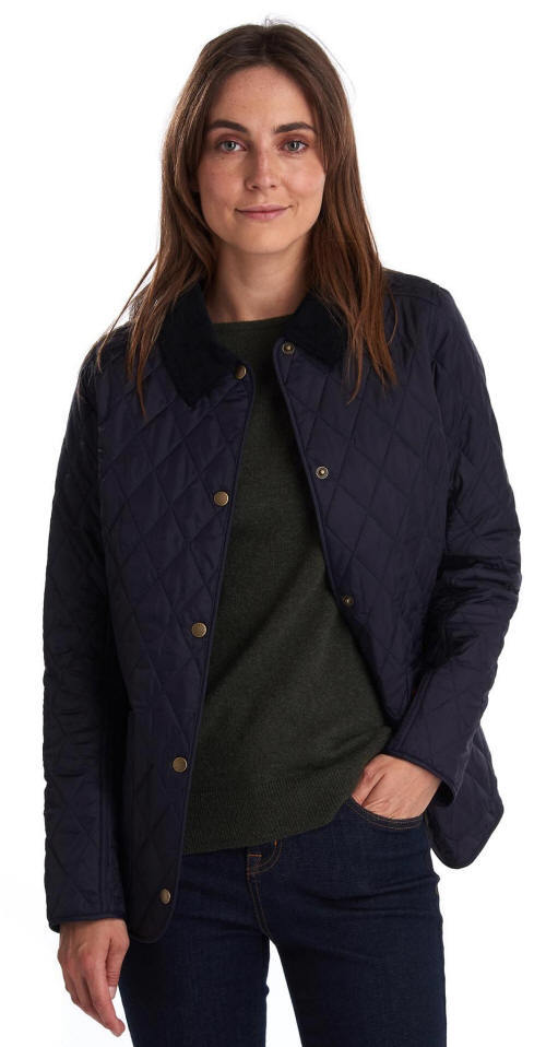 Barbour Annandale Water Resistant Quilted Utility Jacket In Black