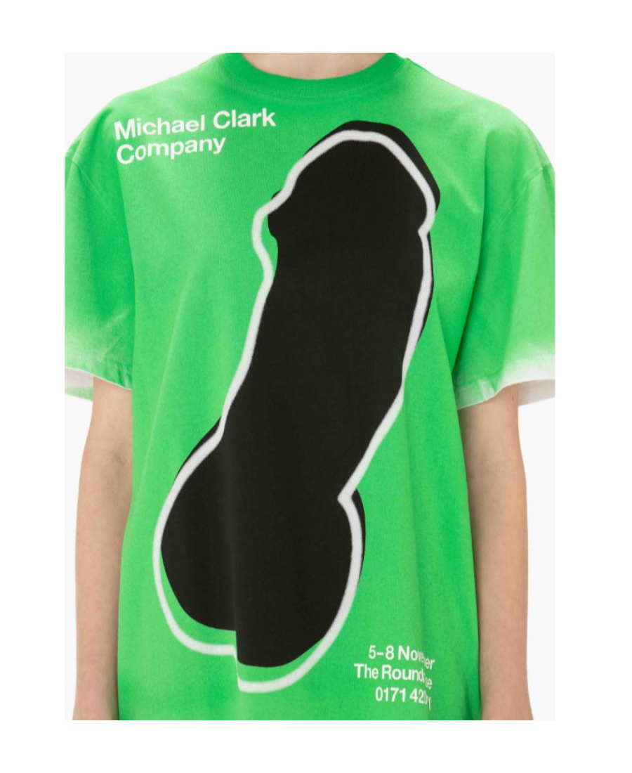 Jw Anderson Michael Clark Cotton T-shirt In Green