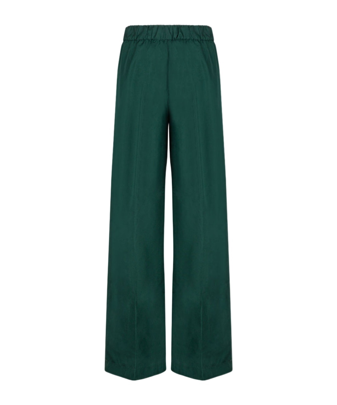 P.a.r.o.s.h . High-waist Satin Trousers In Green