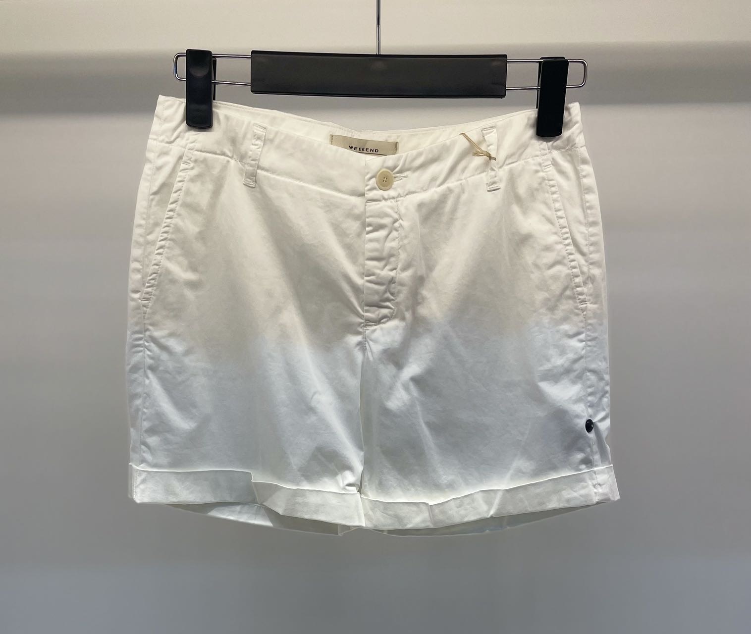 WEEKEND MAX MARA BELT-LOOP SHORTS