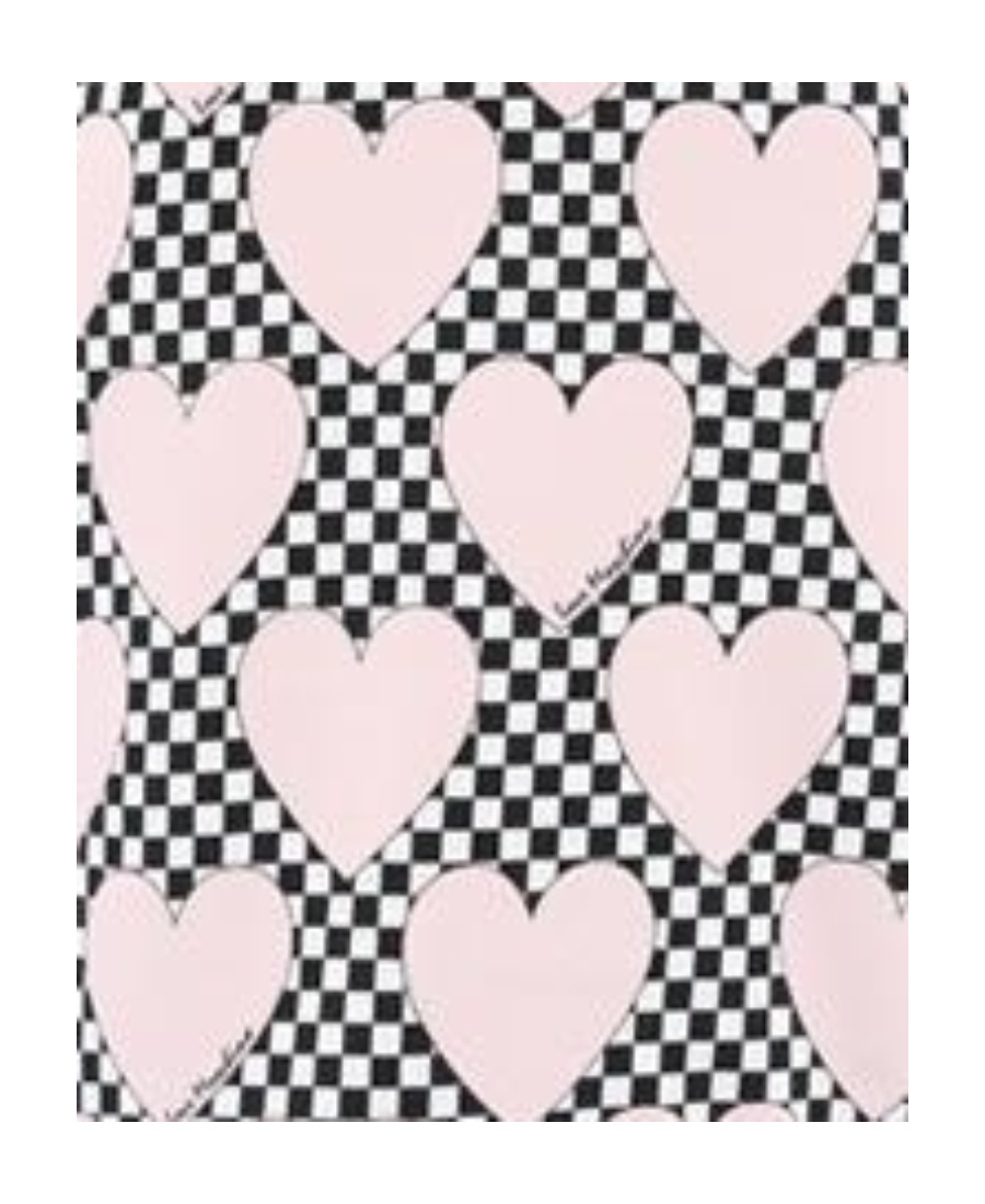 Moschino Love Printed T-shirt Dress In Pink