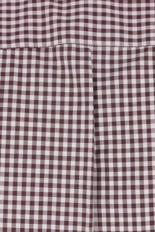 Brunello Cucinelli Check-pattern Cotton Shirt In Gray