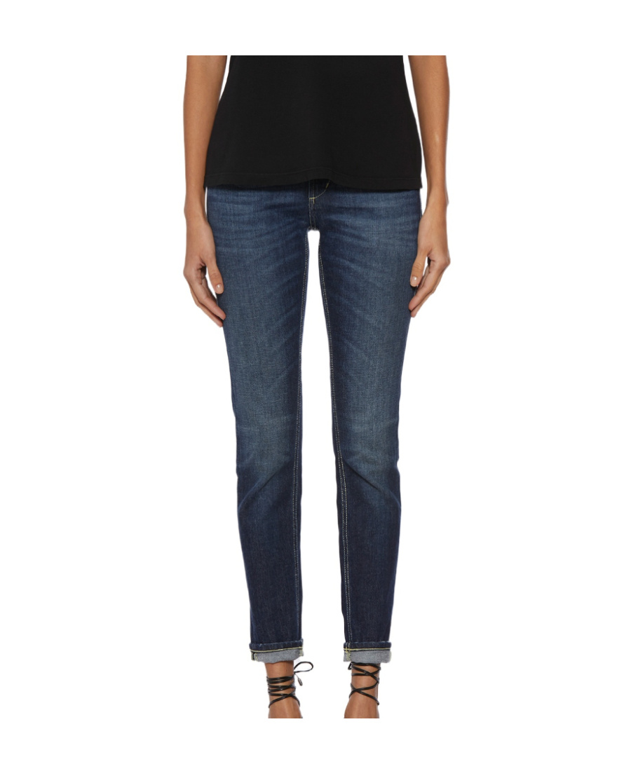 Dondup Mod.monroe Denim Jeans In Black