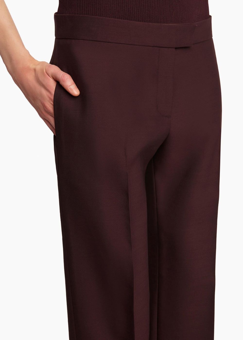 Khaite Callen Pleated-front Trousers In Black