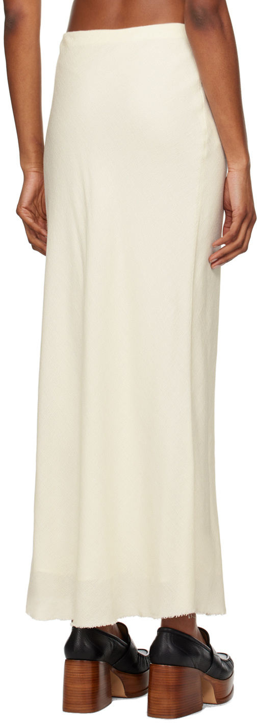 Gabriela Hearst Raw Hem Skirt