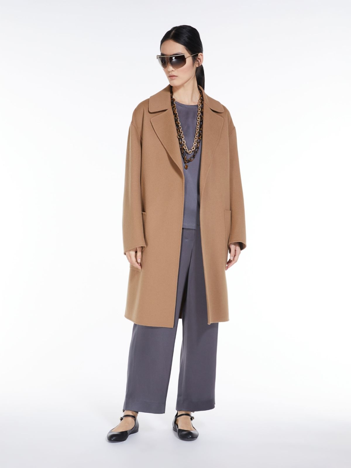 Max Mara Rebecca T-shirt In Purple