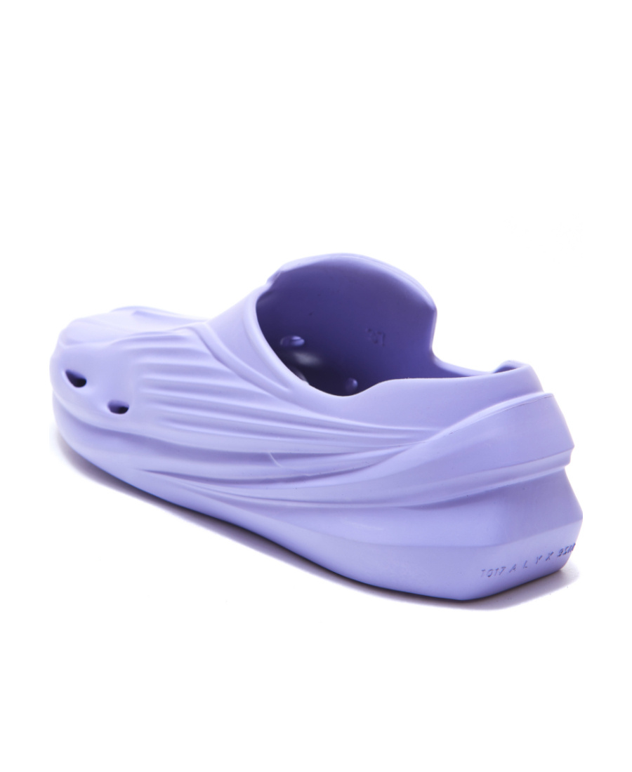 Alyx Ladies Lilac Rubber Mono Slip-on Shoes In Blue