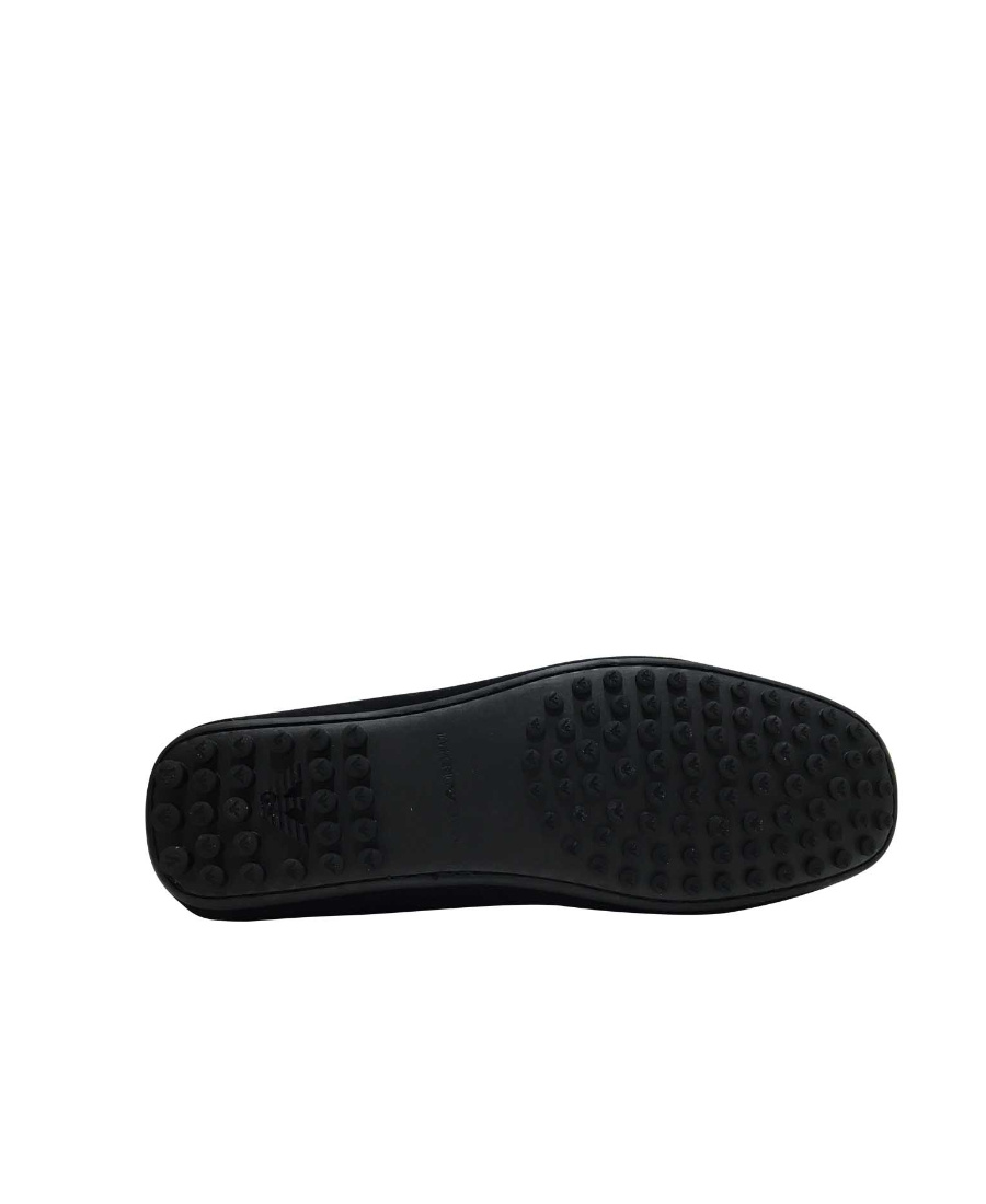 Emporio Armani Put On Happy Shoes In Black