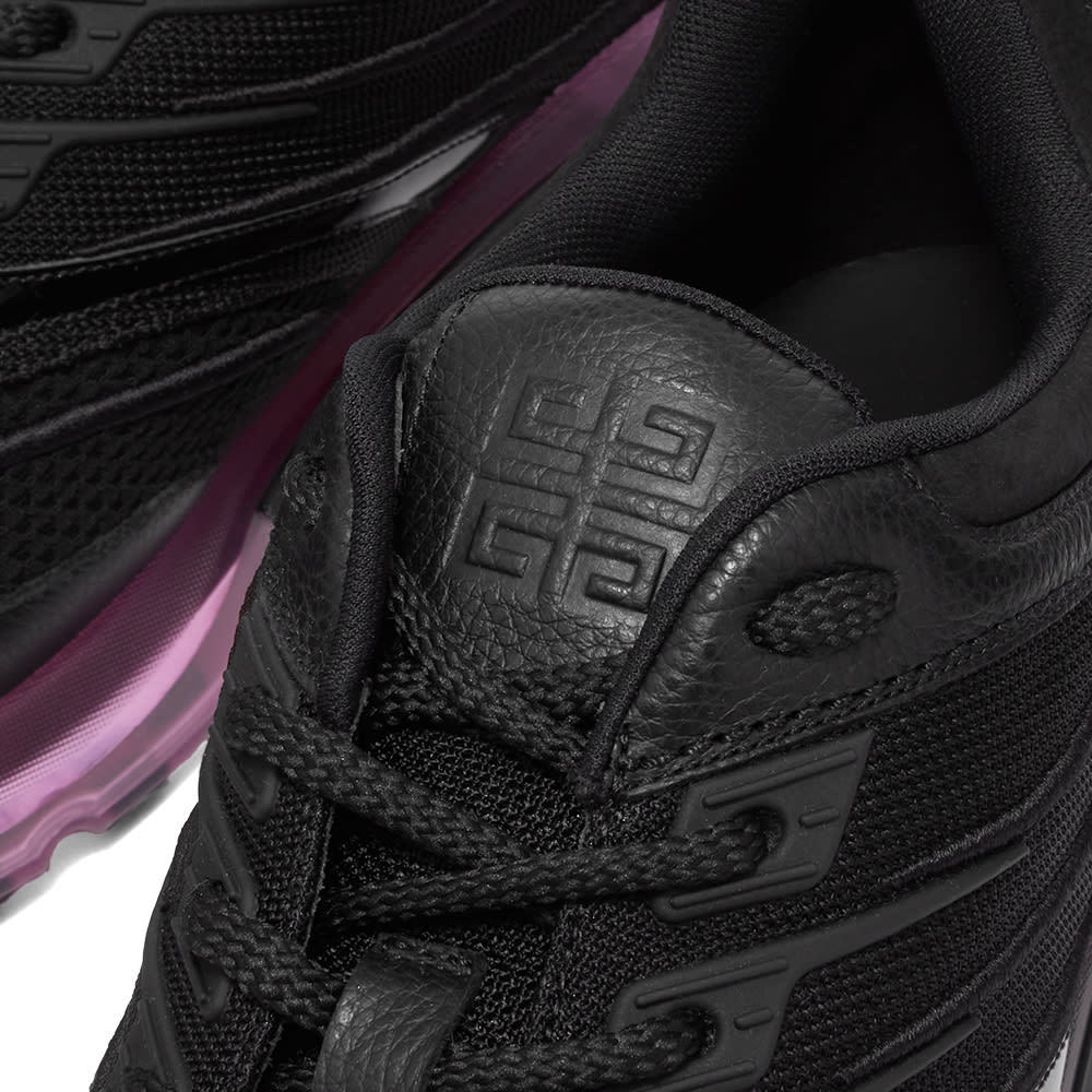 Givenchy Low-top Leather Sneakers In Black