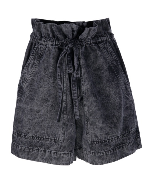 Isabel Marant Étoile Marant Etoile 'ipolyte' Bermuda Shorts In Black