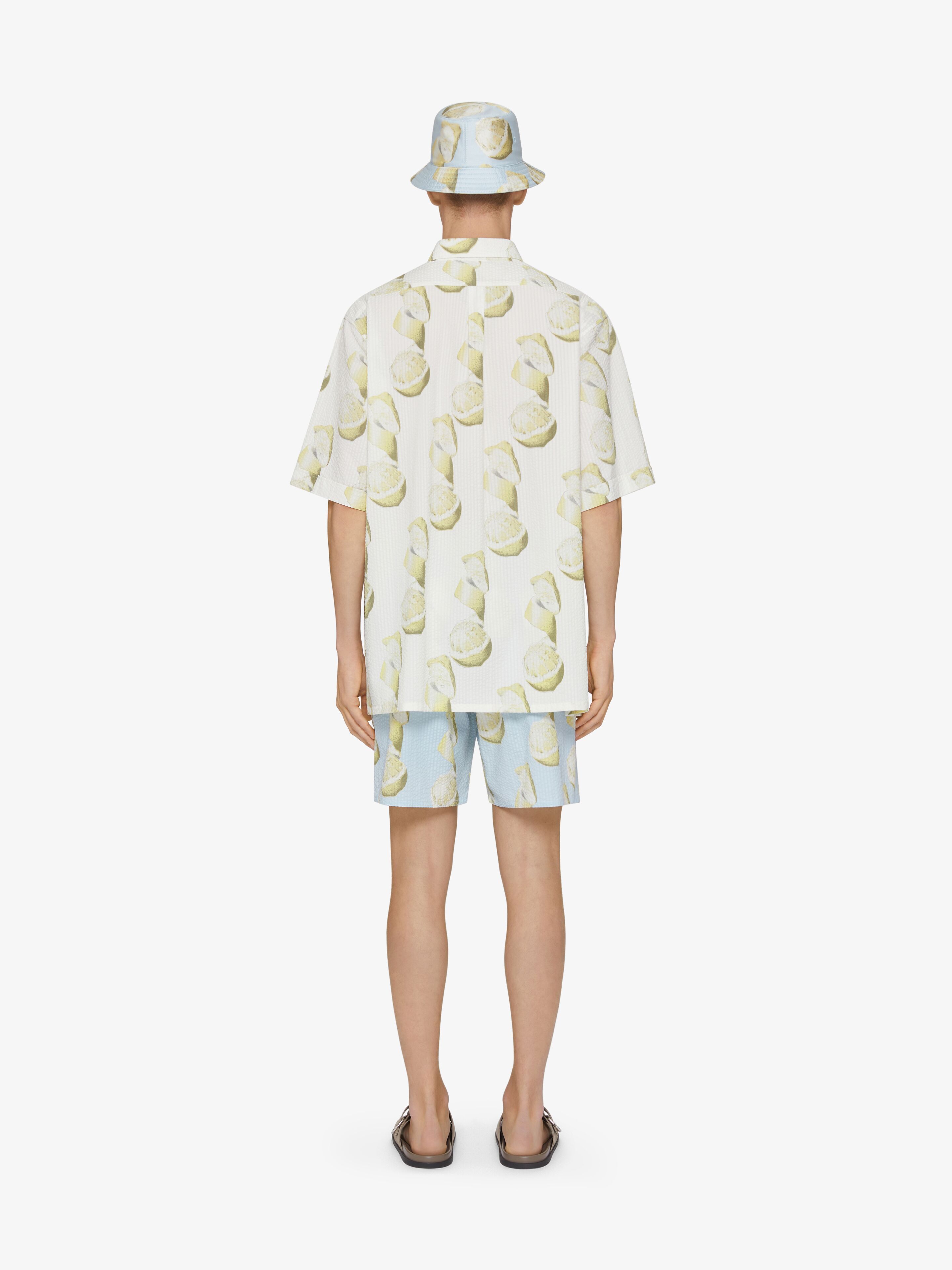 Givenchy Printed Short-sleeved Shirt In White
