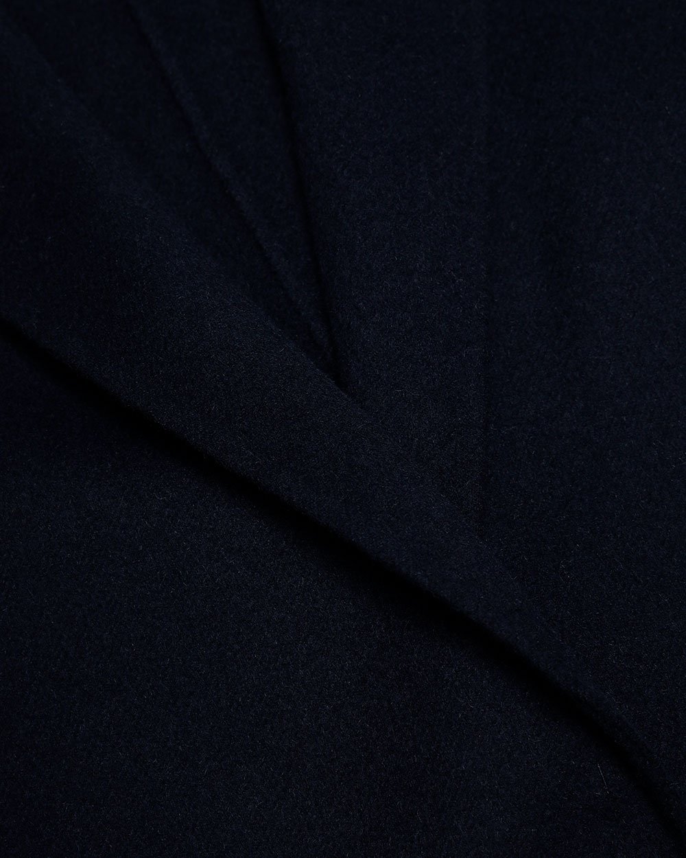 Max Mara Logo Details Coat In Black