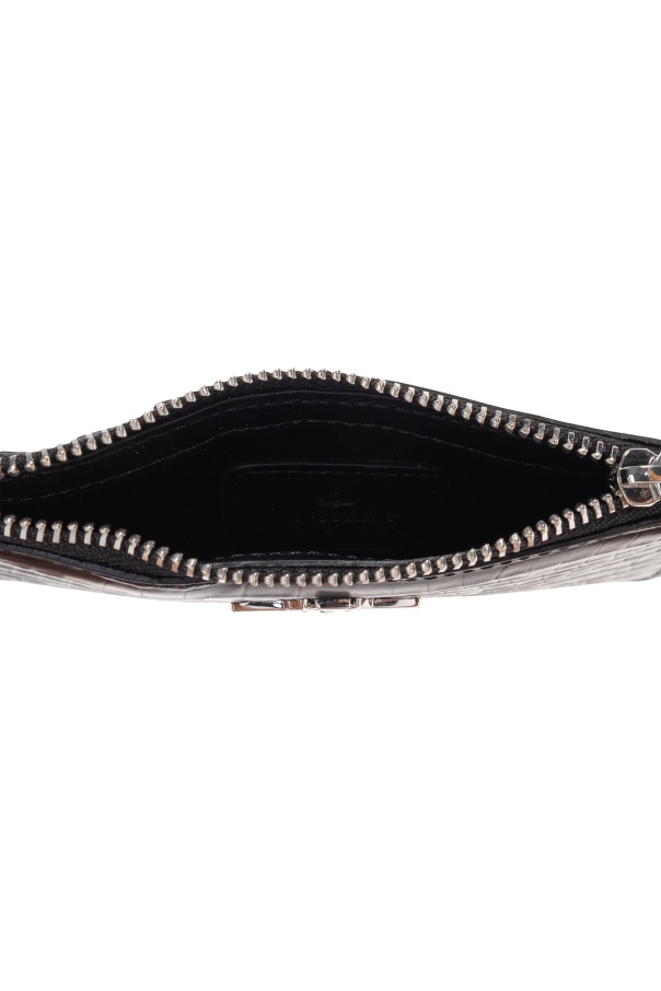 Vivienne Westwood Card Holder With Logo In Black
